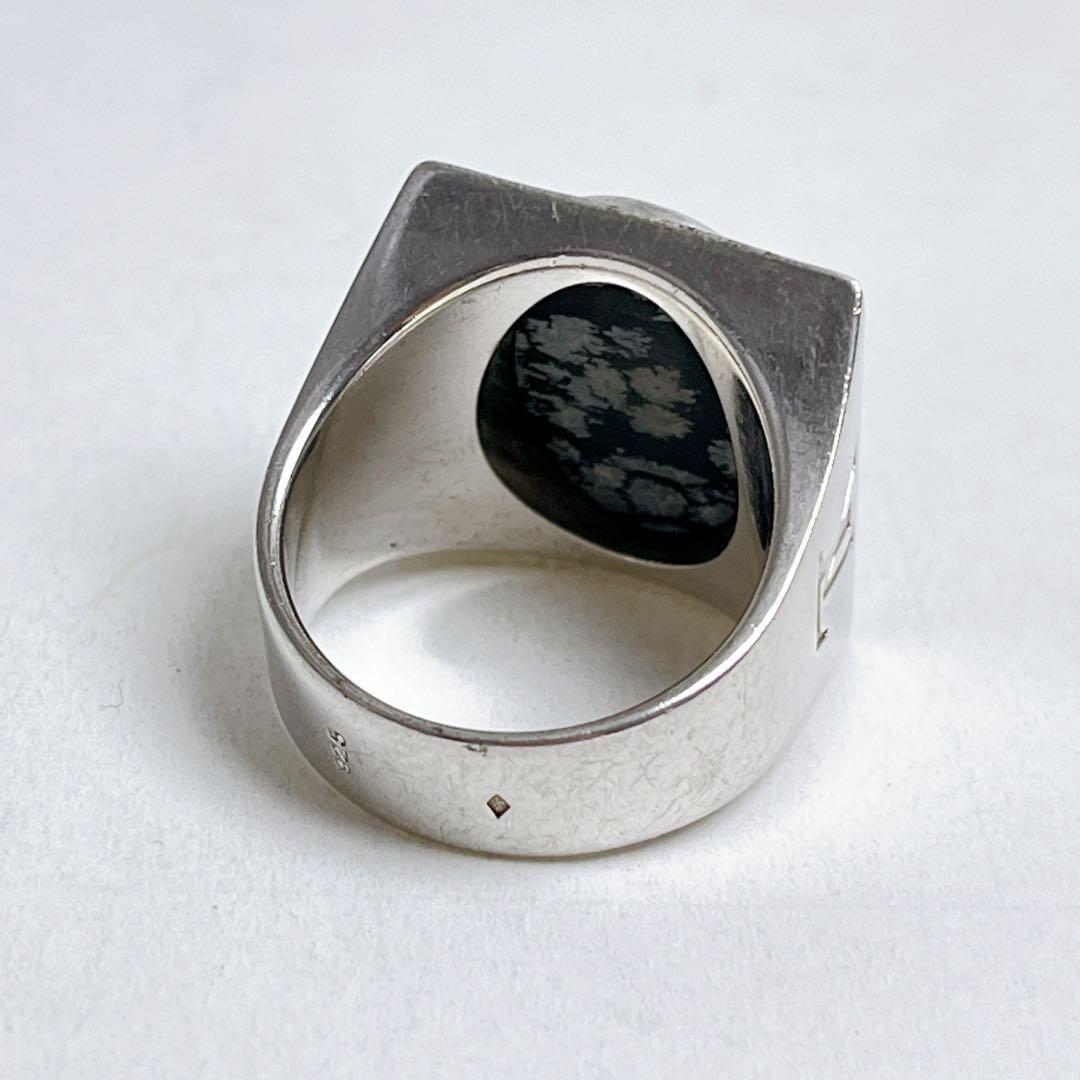 ヴィトン　シュバリエール スノーフロー リング　Lサイズ　21号　925