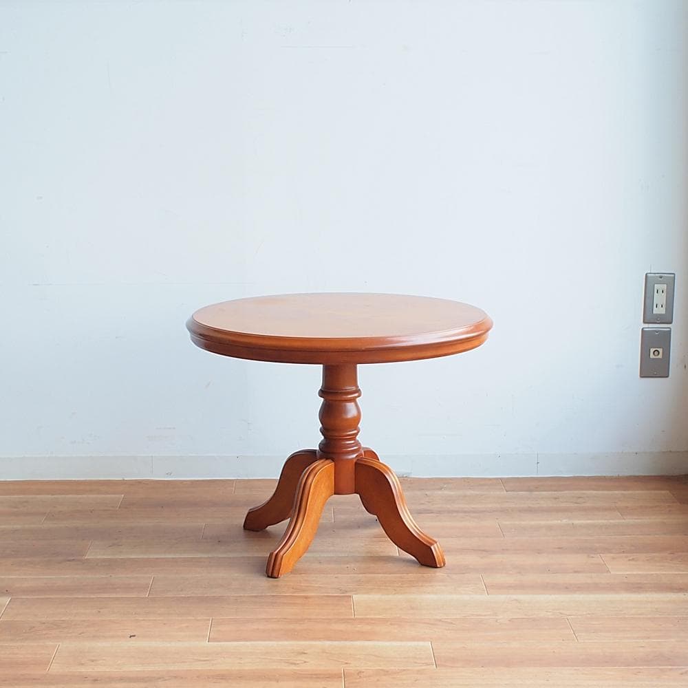 横浜ダニエル ラウンド サイドテーブル 直径60cm クラシック家具