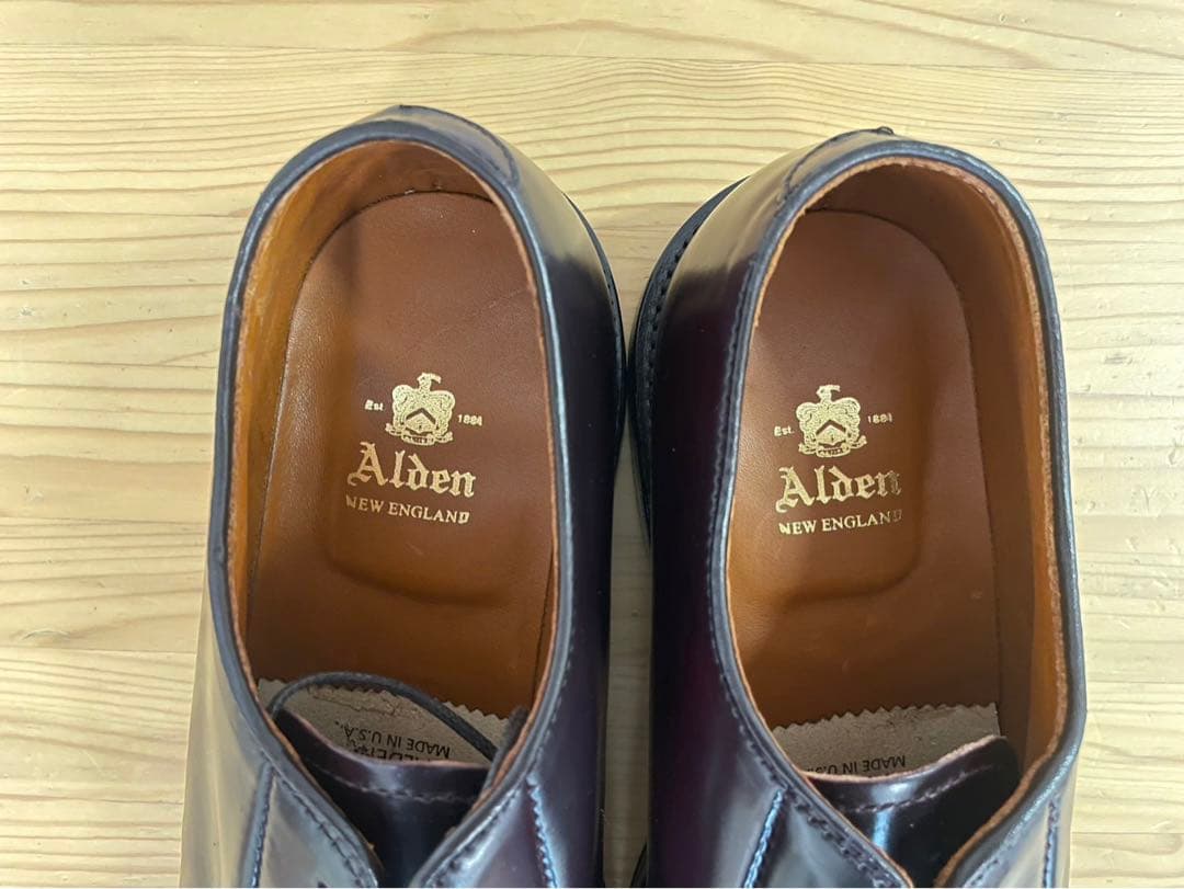 【新品未使用】ALDEN オールデン　N8404 サイズ7 1/2D