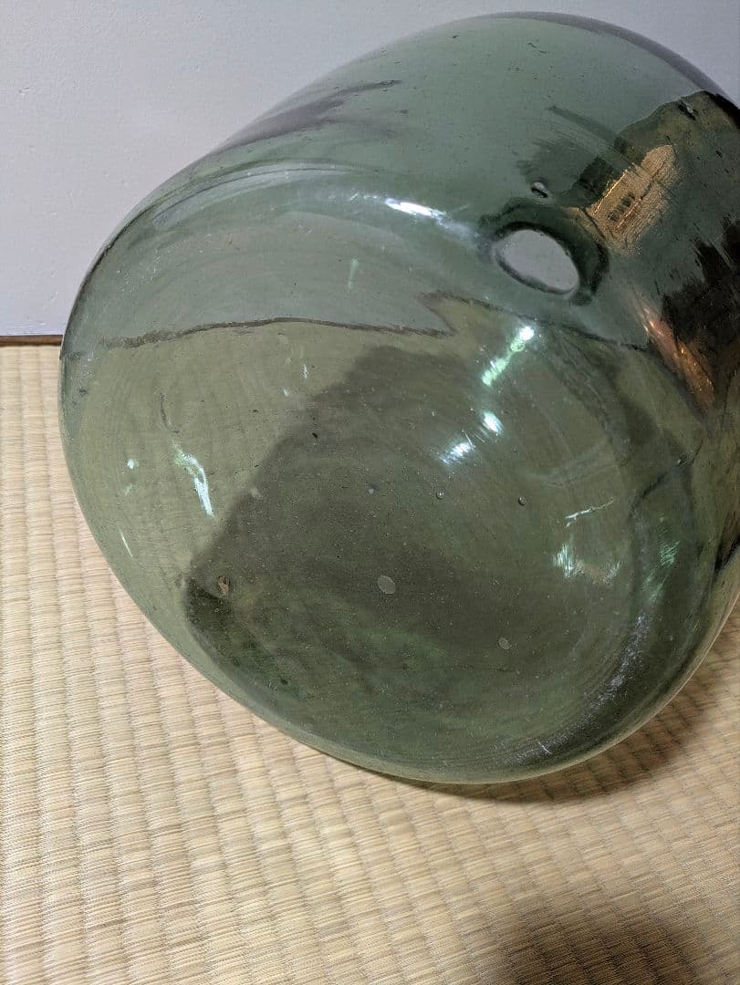 デミジョンボトル　アンティーク　花瓶　フラワーベース