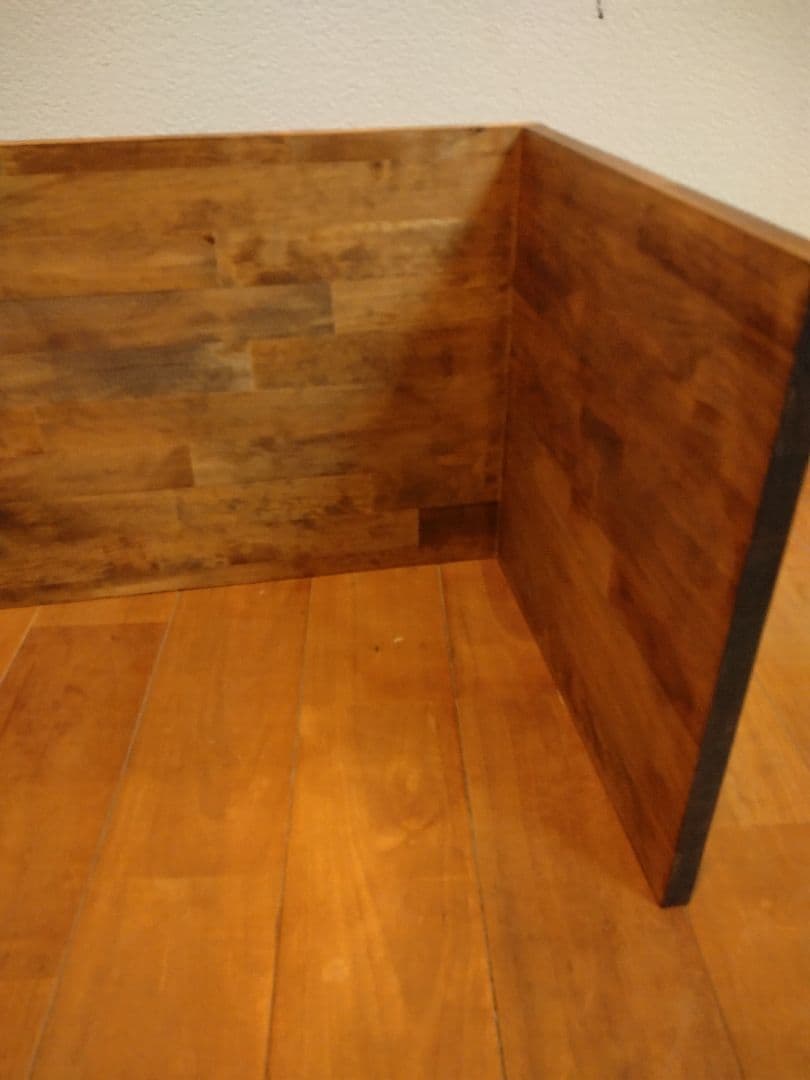 木製　ハンドメイド　オーダー　コの字　ラック　シェルフ　ワトコオイル　水槽台