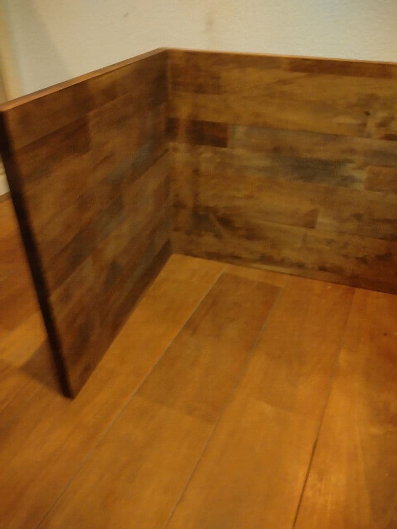 木製　ハンドメイド　オーダー　コの字　ラック　シェルフ　ワトコオイル　水槽台