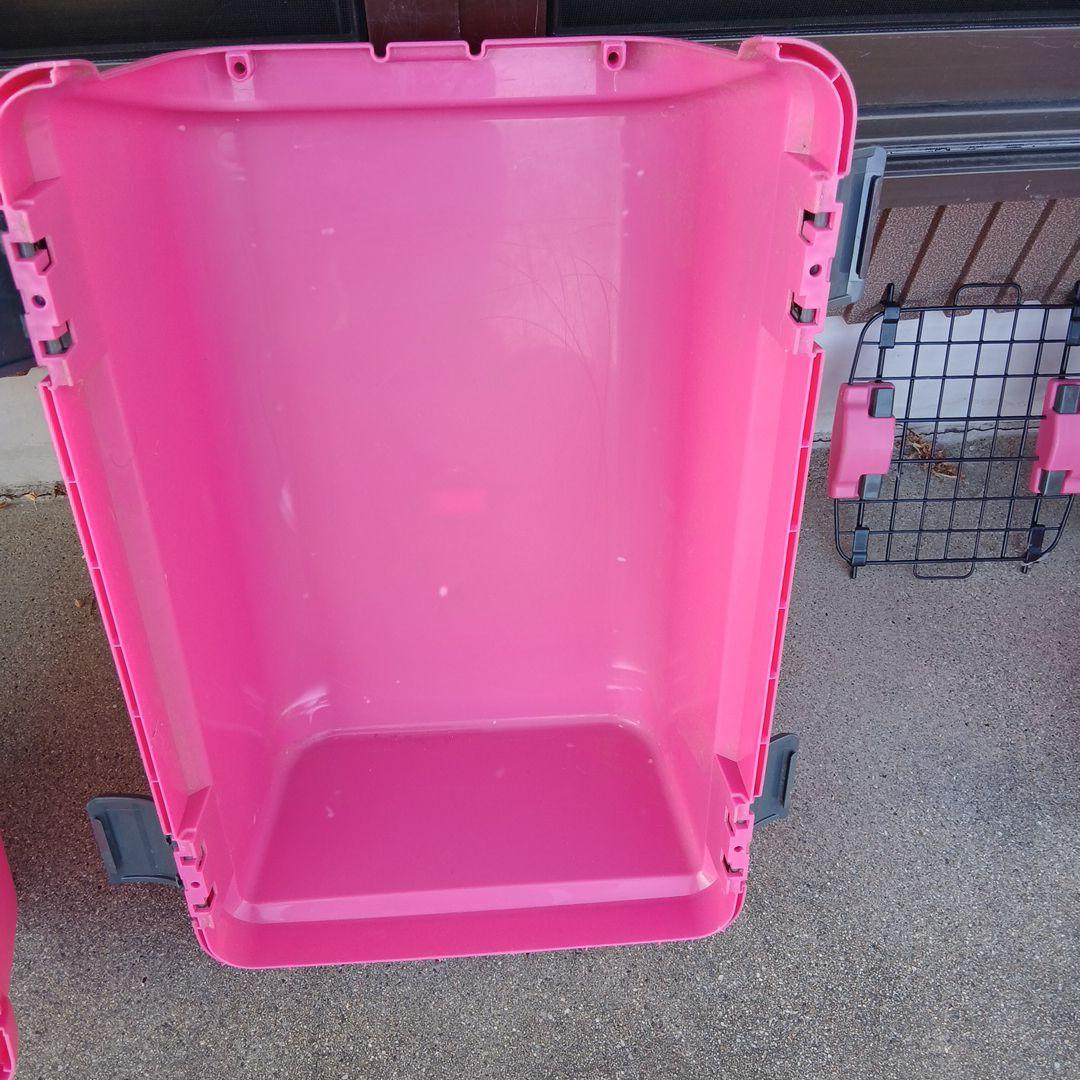 犬のカゴ中古2個