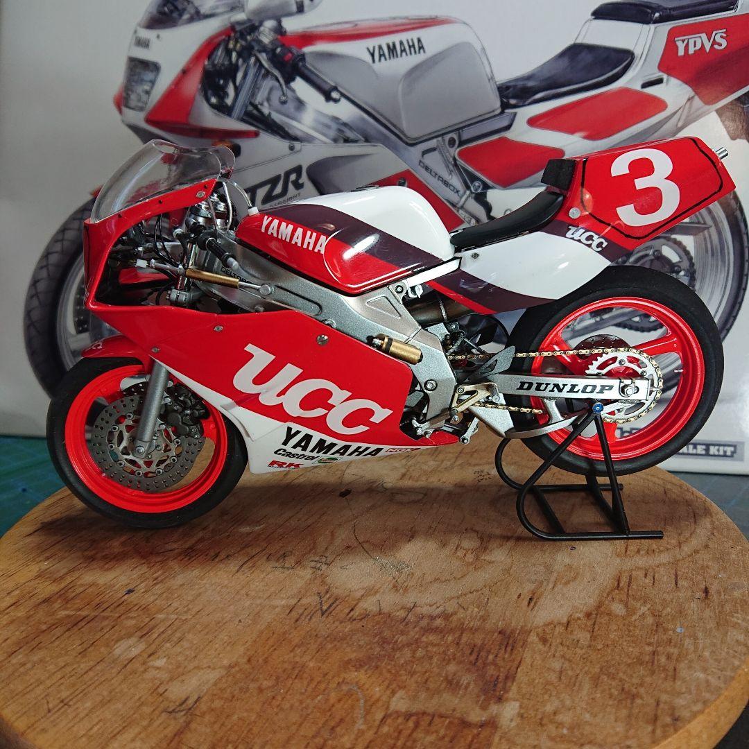 ヤマハ TZR3MA(改)88\"TZ250M本間利彦仕様 完成品 ハセガワタミヤ