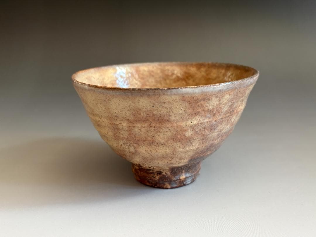 15代坂倉新兵衛　萩焼茶碗　久田宗也　尋牛斎書付　銘「相生」　茶道具　表千家