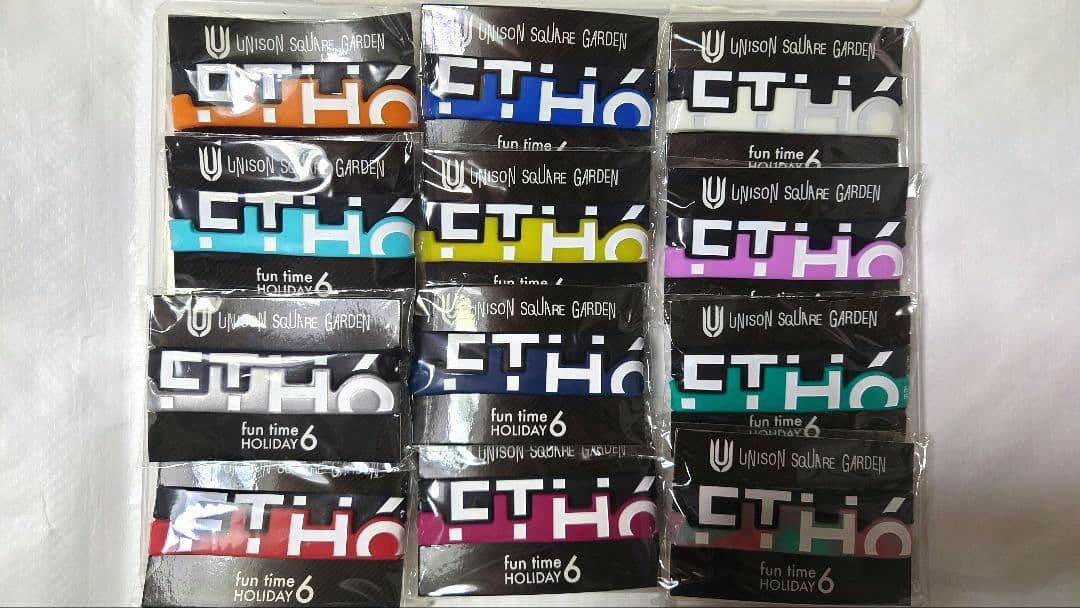 UNISON SQUARE GARDEN ftH6 会場限定ラバーバンド