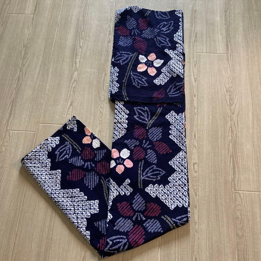 絞り浴衣　お稽古　イベント　花火大会