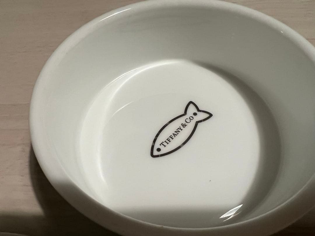 Tiffany & Co. 猫用食器 2個セット