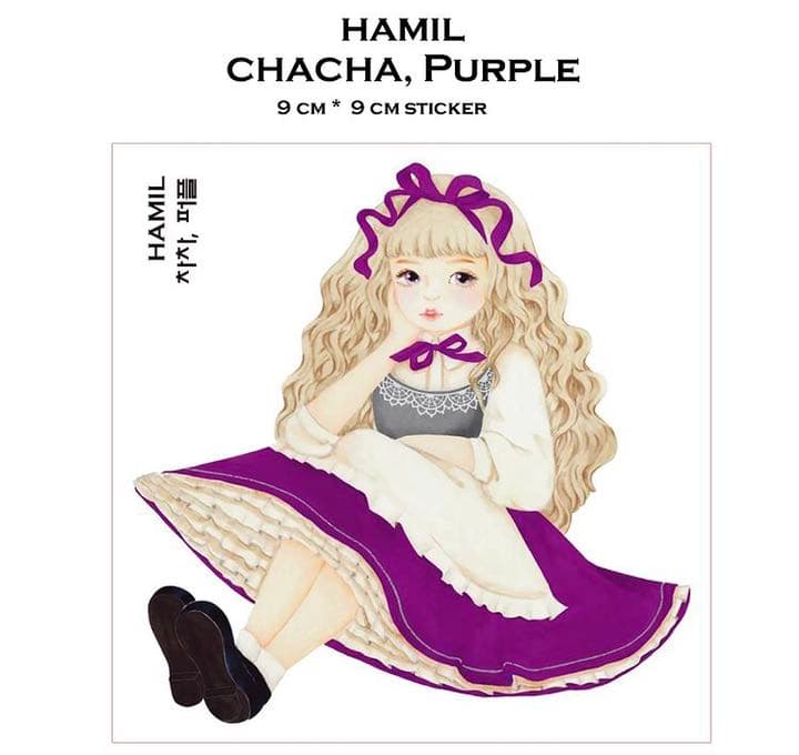 No.39【送料別】hamil ハミル ステッカー 8枚セット