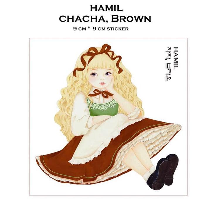 No.39【送料別】hamil ハミル ステッカー 8枚セット