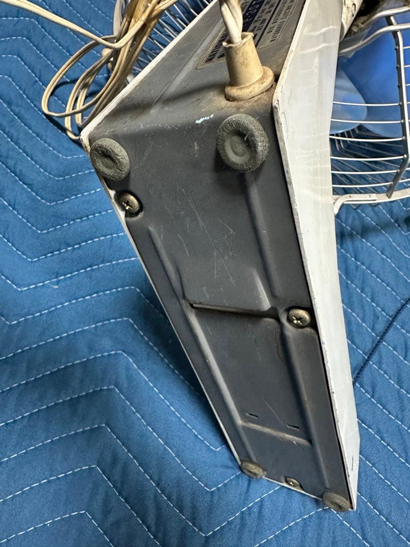 昭和レトロ　壁掛け扇風機　ナショナル ジャンク