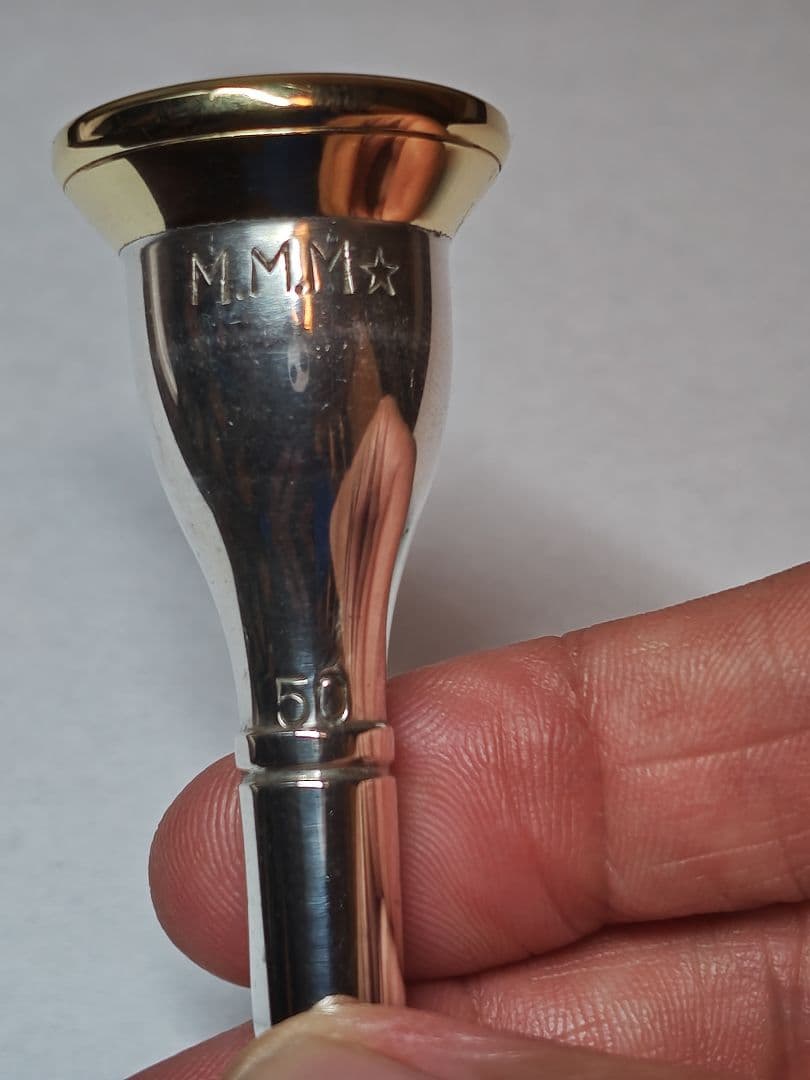 ブラスラボモモ フレンチホルンマウスピースM.M.M. 50
