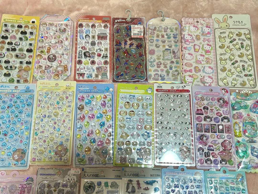 【正規品】 ボンボンドロップシール ちいかわ しずくちゃん ディズニー 和柄