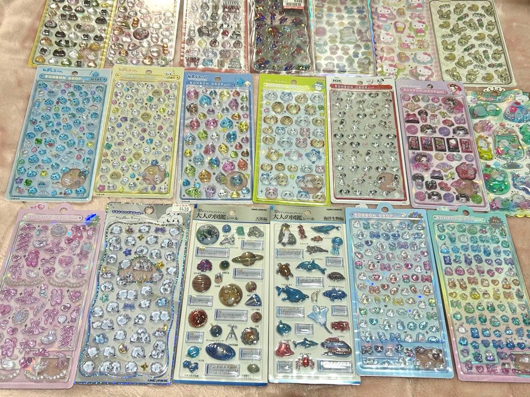 【正規品】 ボンボンドロップシール ちいかわ しずくちゃん ディズニー 和柄