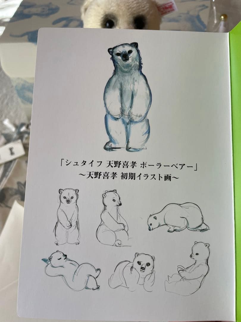 Steiff シュタイフ　天野喜孝　ポーラーベアー