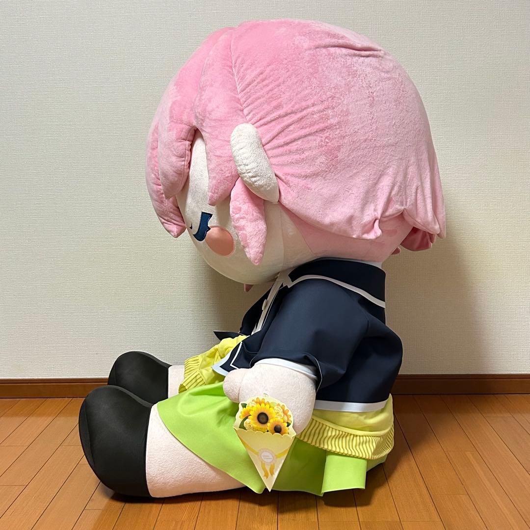 タグ付き どきゅーと 五等分の花嫁 超特大ぬいぐるみ 中野一花 100体限定