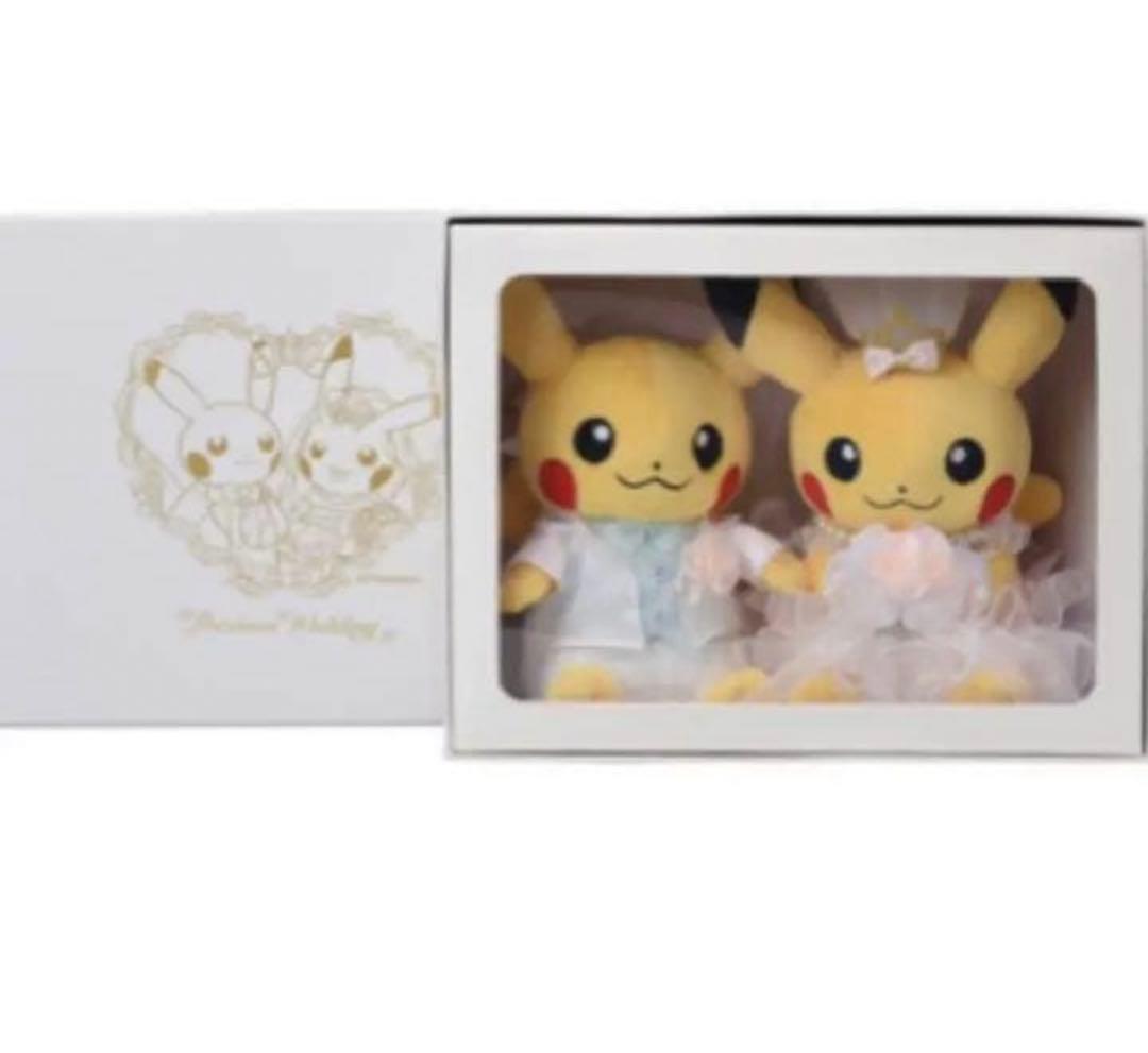 ピカチュウ　ウエディング　ぬいぐるみ