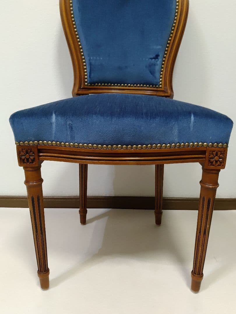 ④　1脚　France　chair　フランス　アンティーク　チェア　匿名配送