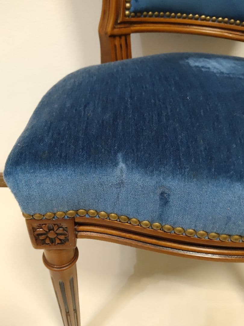 ④　1脚　France　chair　フランス　アンティーク　チェア　匿名配送