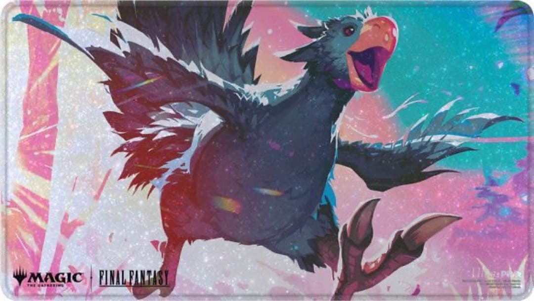 ウルトラプロ 旅するチョコボ(ブラック) ホロフォイル・プレイマット