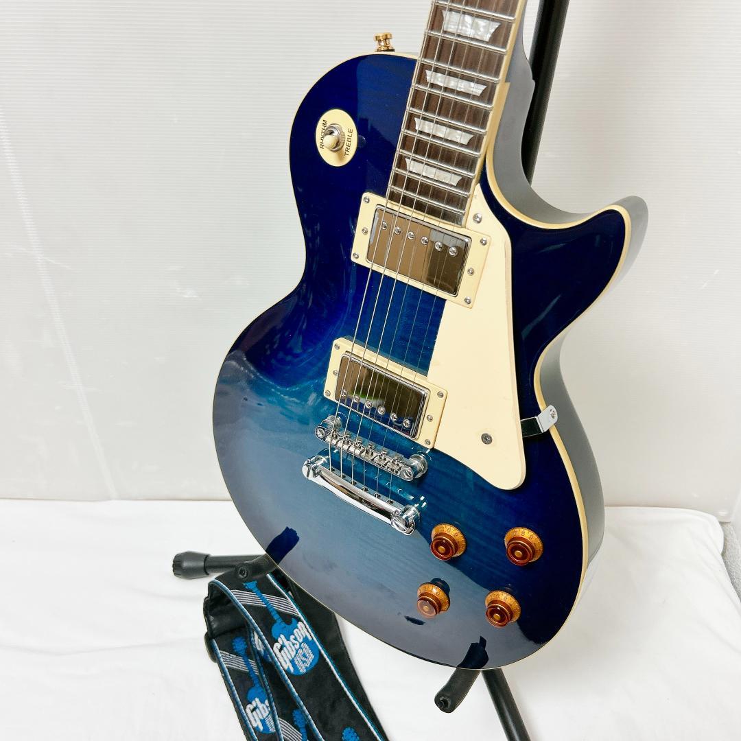 美品 Epiphone エピフォン Lespaul Standard ブルー