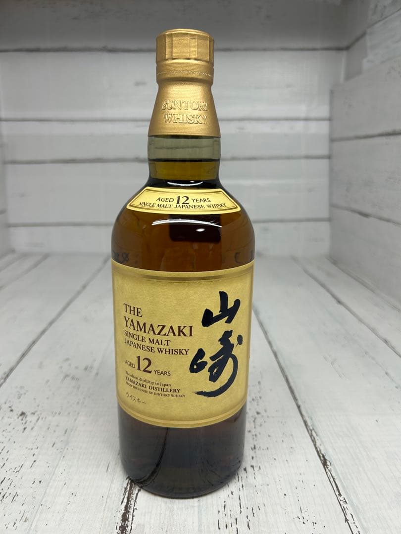 送料込み①サントリー 山崎【シングルモルトウイスキー】12年 700ml 43%