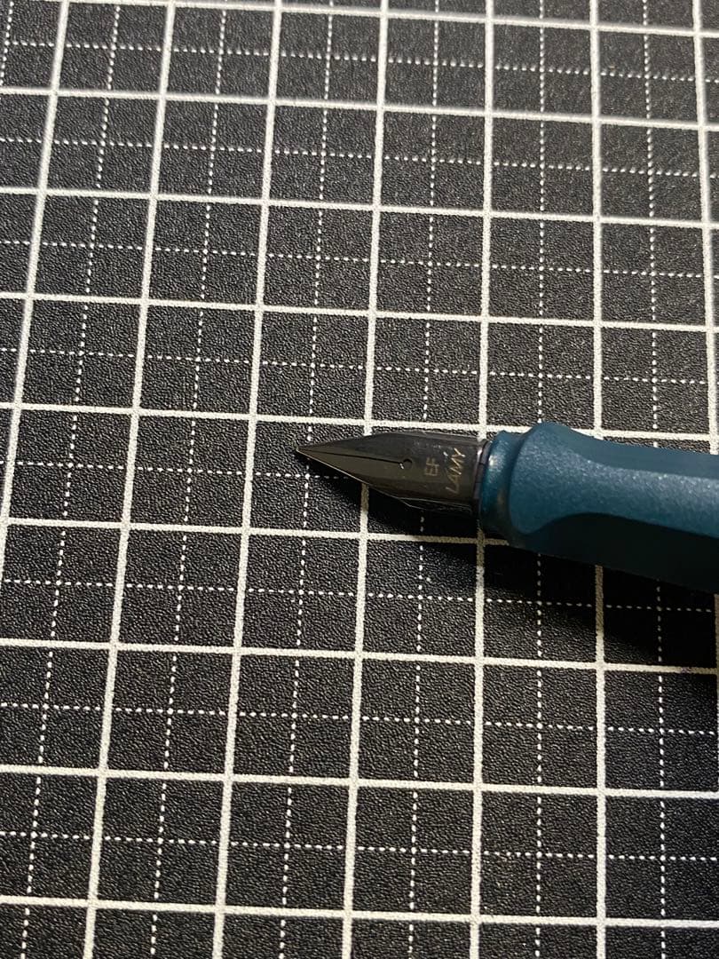 LAMY Safari PETROL 香港限定　万年筆　字幅EF