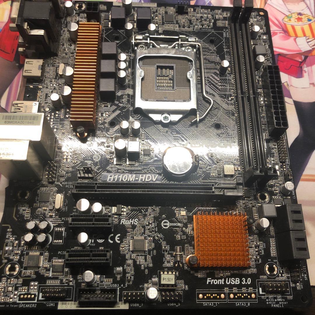 マザーボード　CPU CPUクーラーセット