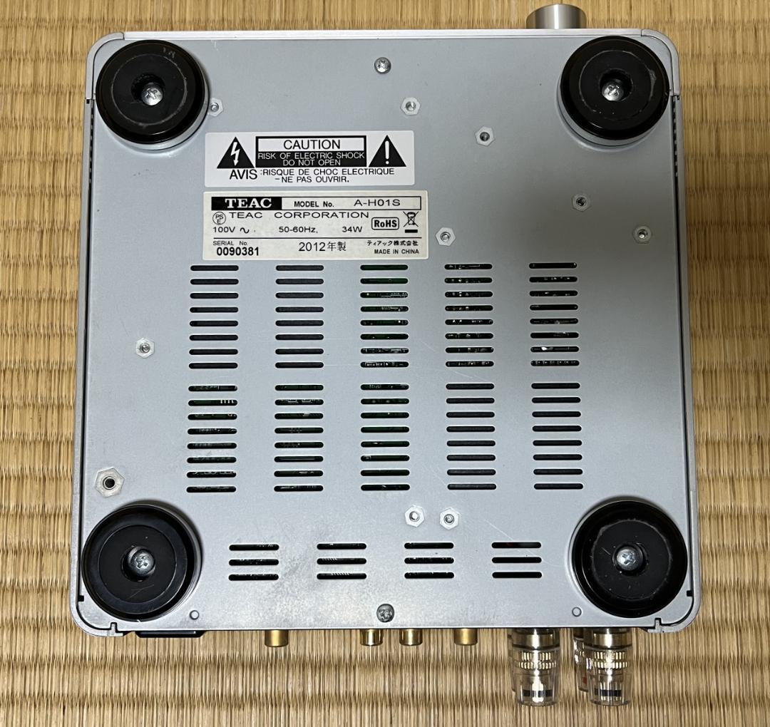 TEAC A-H01-S　ステレオプリメインアンプ、2012年製