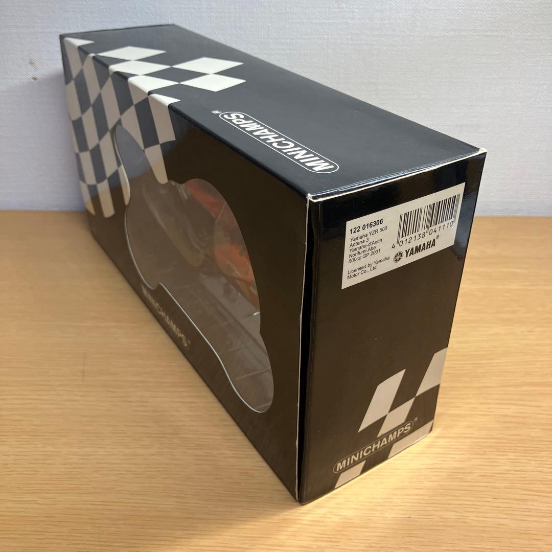 ミニカー MINICHAMPS YAMAHA YZR500 Antena3 GP2001