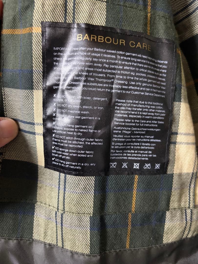 BARBOUR BEDALE JACKET C38/97CMサイズ