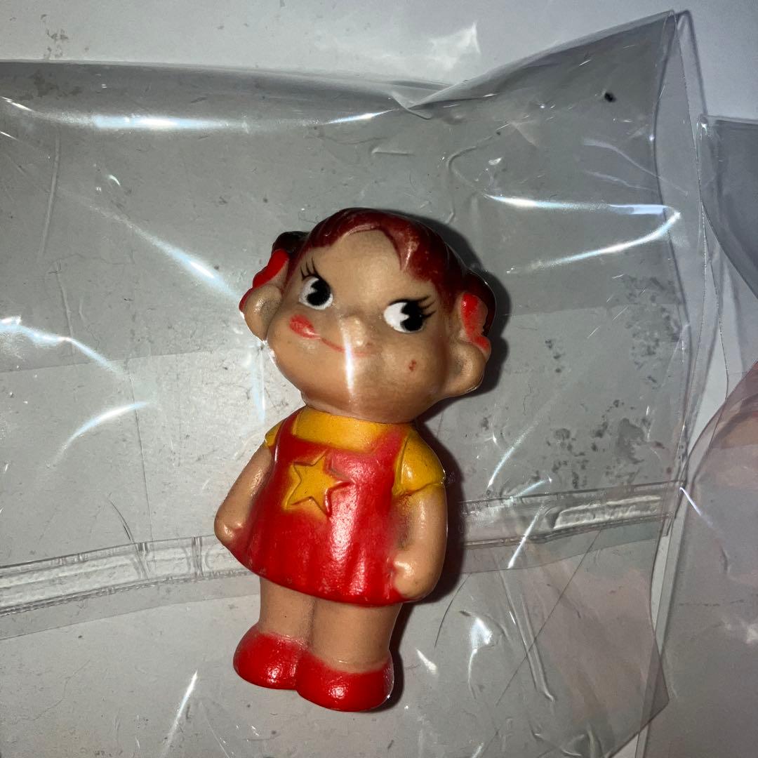 ペコちゃん　不二家　FUJIYA　ソフビ　レトロ　まとめ売り　中古