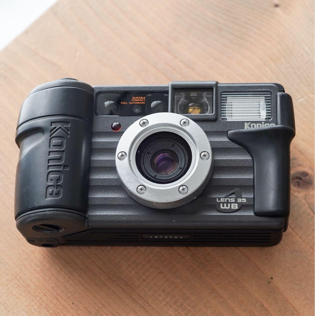 【撮影・OH済み】Konica 現場監督35コンパクトフィルムカメラ　D
