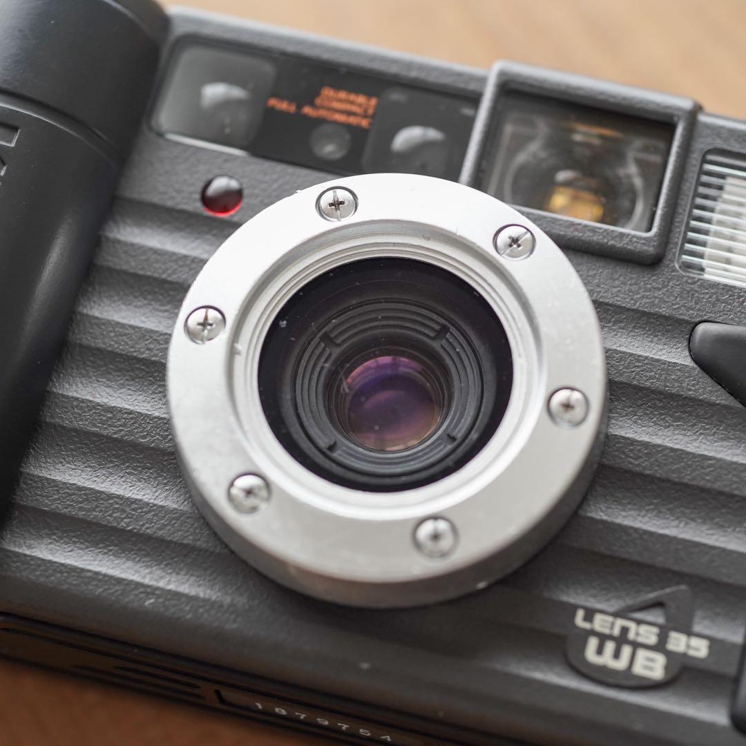 【撮影・OH済み】Konica 現場監督35コンパクトフィルムカメラ　D