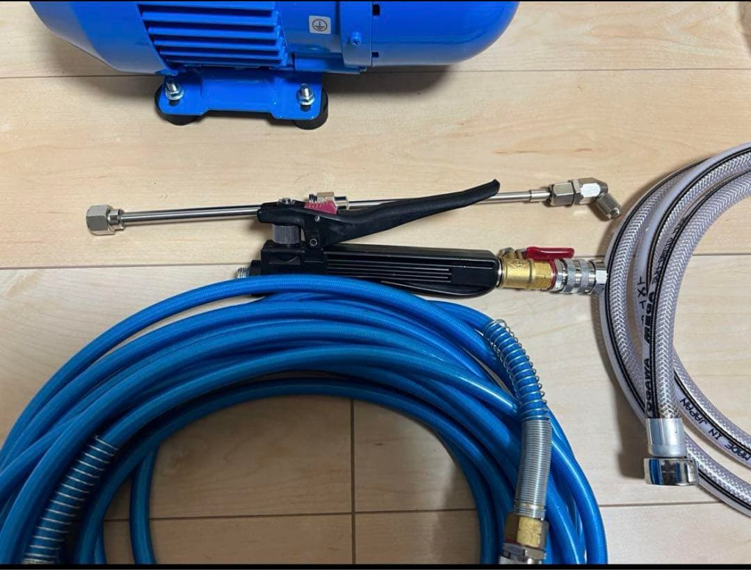 高圧洗浄機 MSW029M-AC-1 青色 ホース一式付き