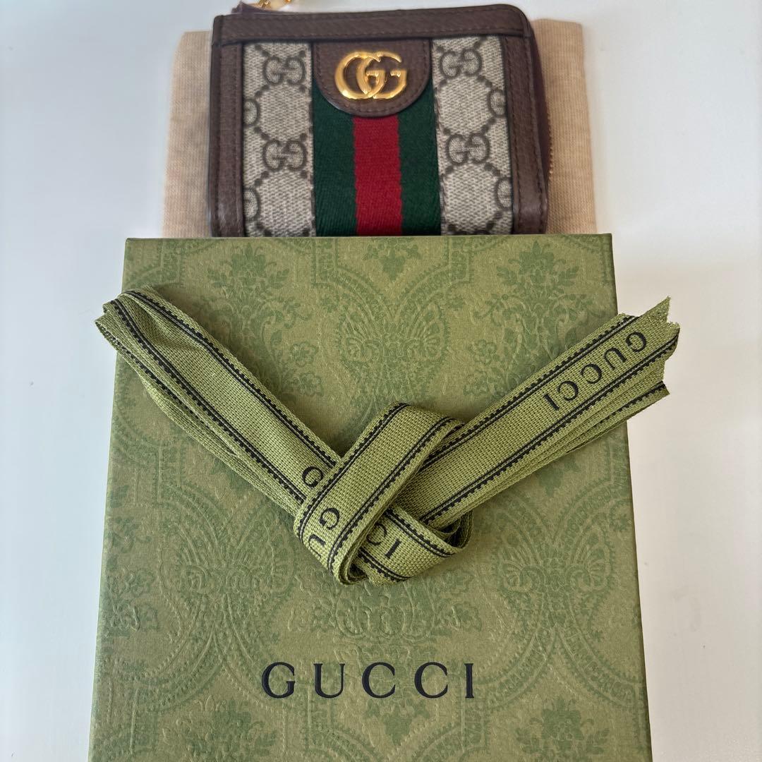 なおちゃんGUCCI OPHIDIA L字ファスナー　644333