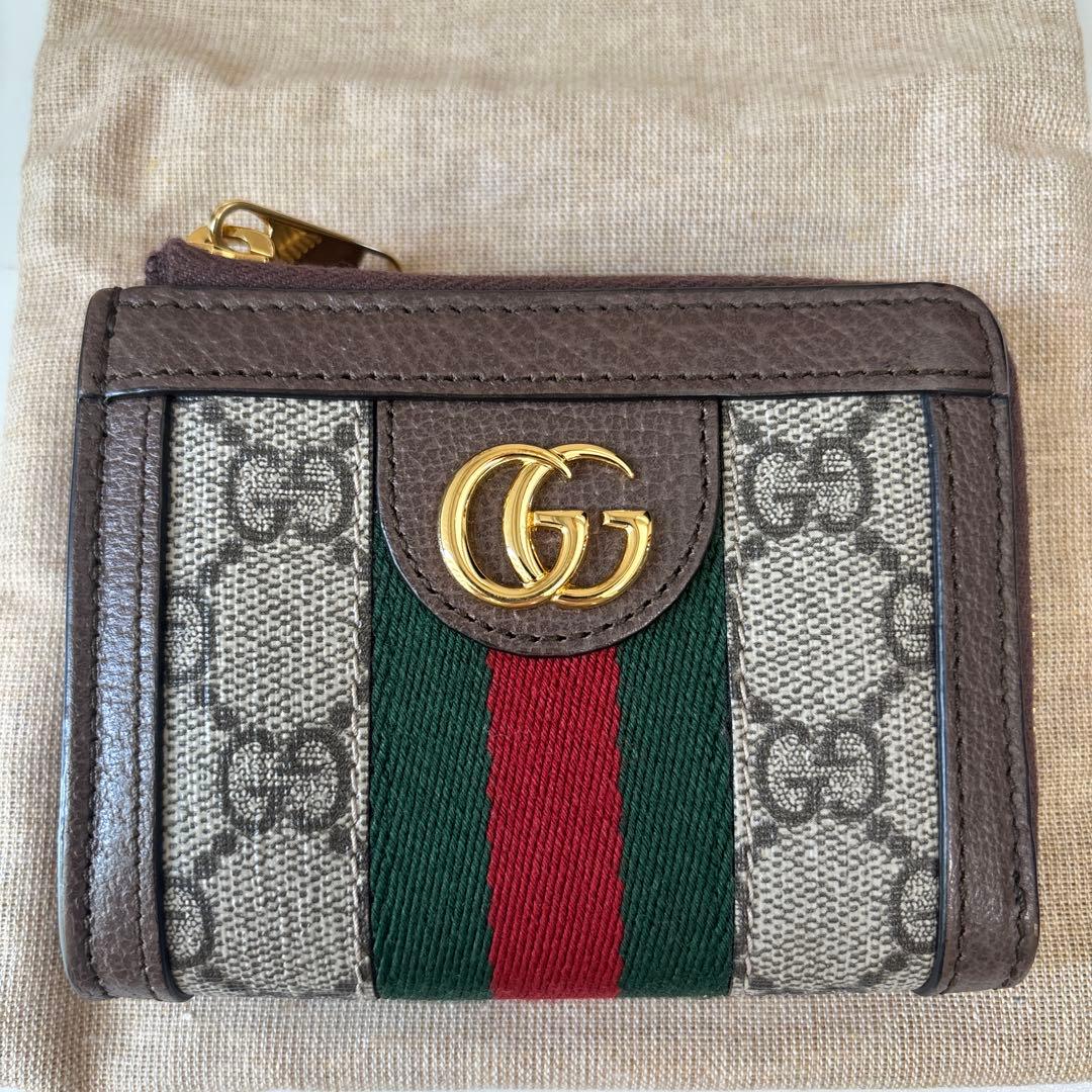 なおちゃんGUCCI OPHIDIA L字ファスナー　644333