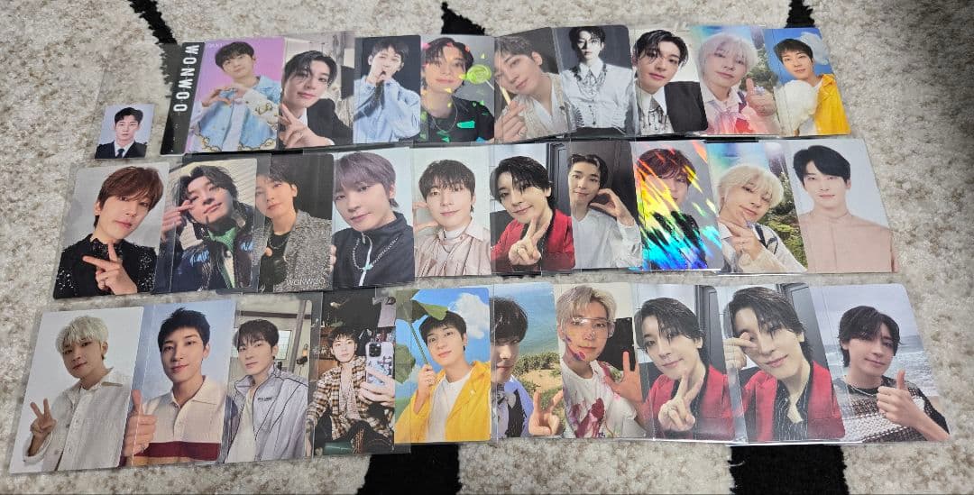 SEVENTEEN ウォヌ グッズ まとめ トレカ約100枚 Carat盤付き