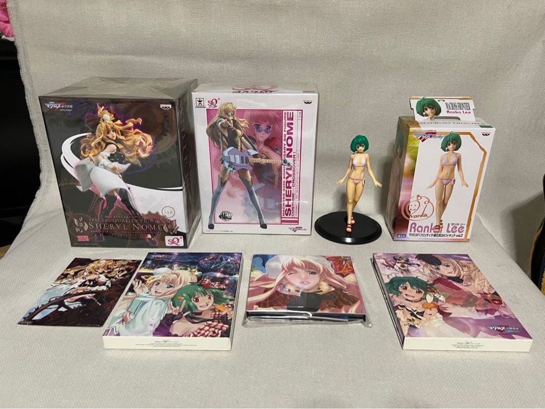 Blu-ray マクロスＦフィギュアCDポストカードシェリルノームランカリー