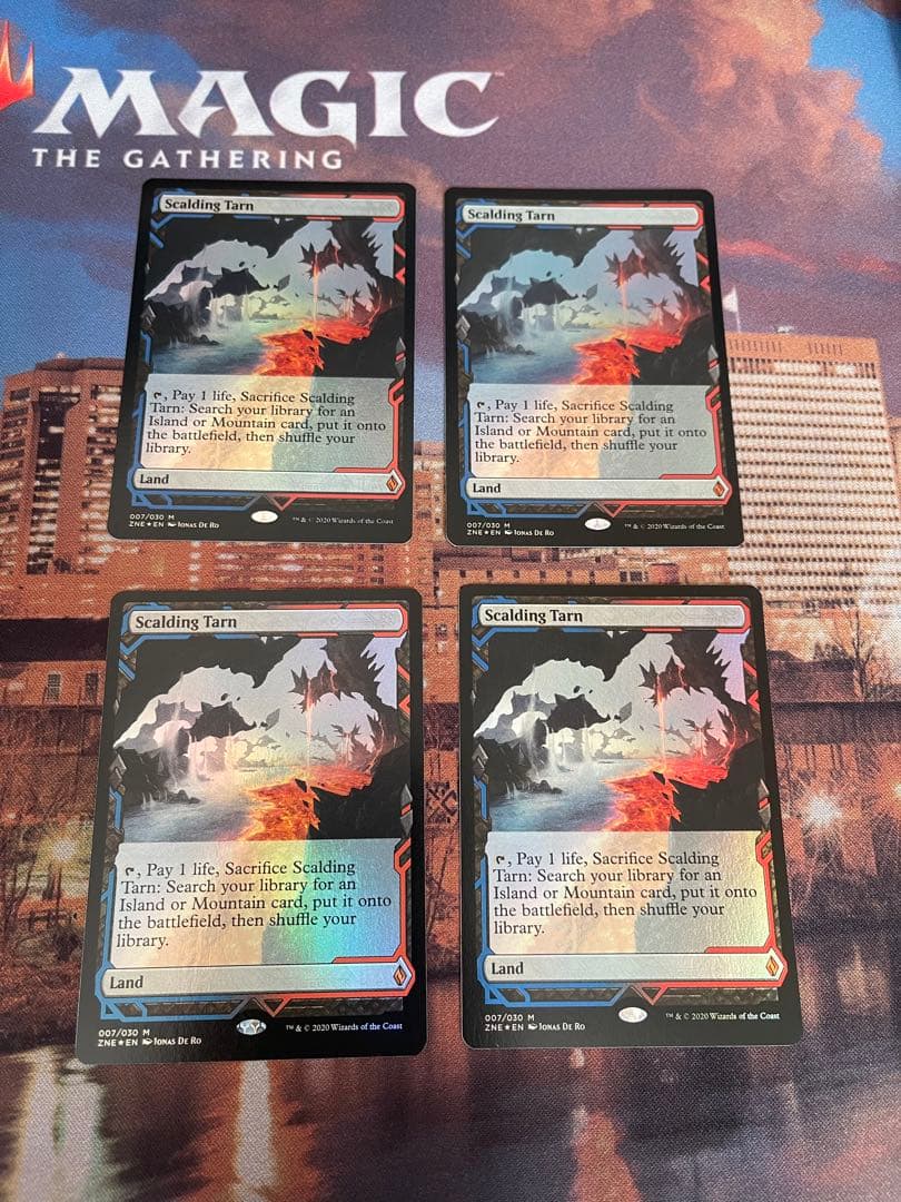 沸騰する小湖 foil　英語版 ゼンディカーエクスペディション