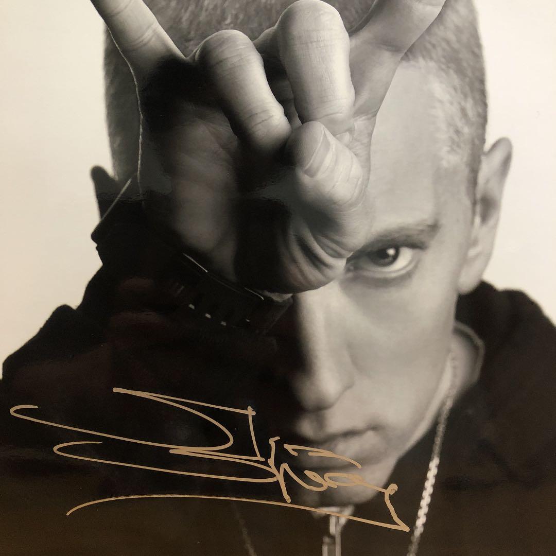 エミネム　直筆サイン入りPhoto