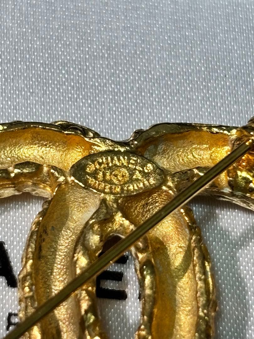 【最終価格♡】CHANEL シャネル ブローチ 溶岩 ココマーク 93A