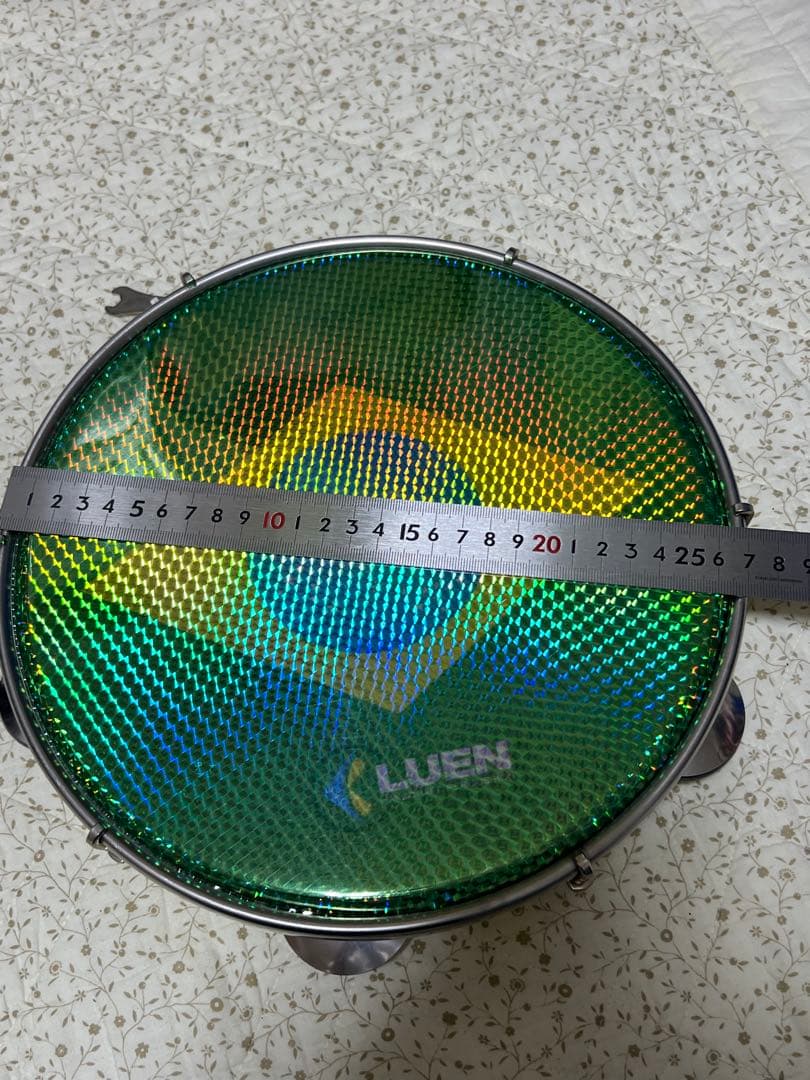 ブラジル国旗デザイン タンバリン