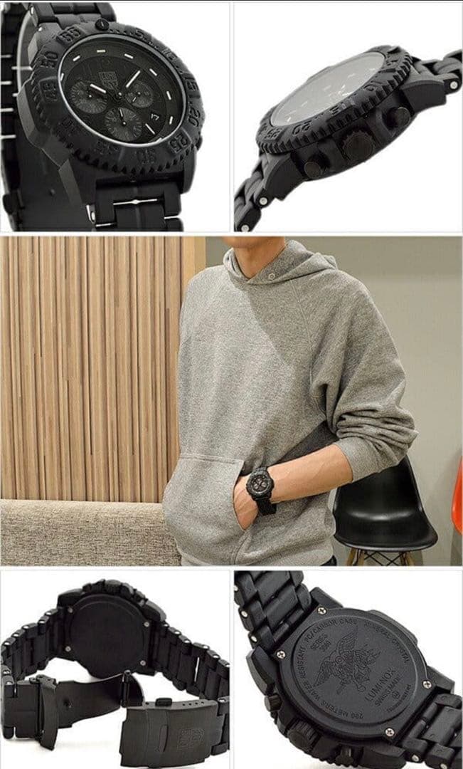 f*9様 廃盤品】【極美品】【電池交換済】LUMINOX　3082.BO