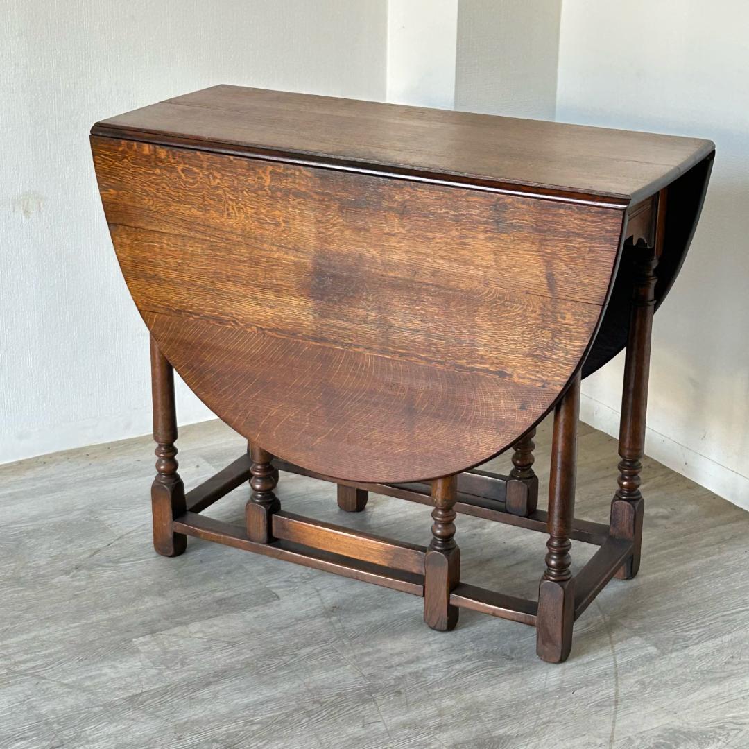 アンティーク 家具 ゲートレッグテーブルテーブル 1930年頃 英国製 550A