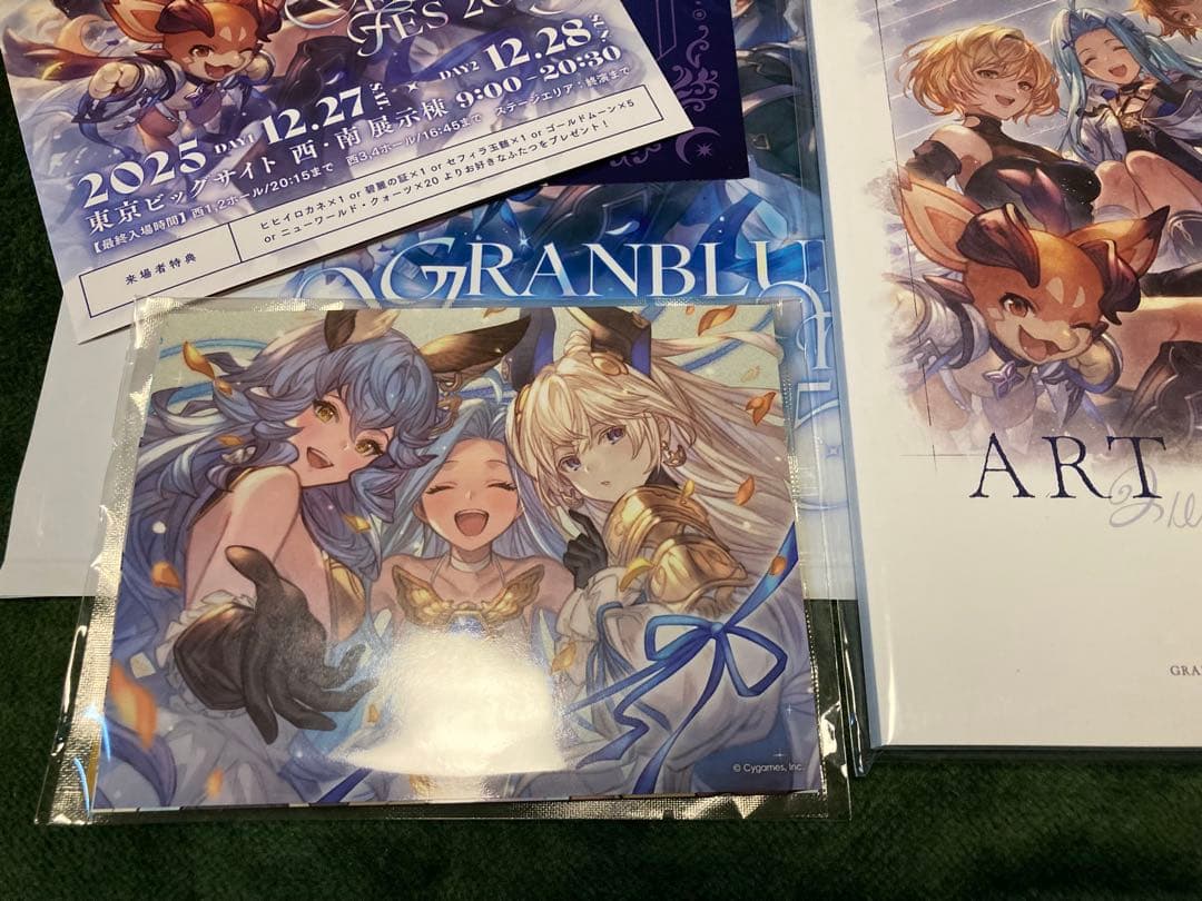 グラブルフェス2025 リーフレット・イベント景品 ・パンフレットセット