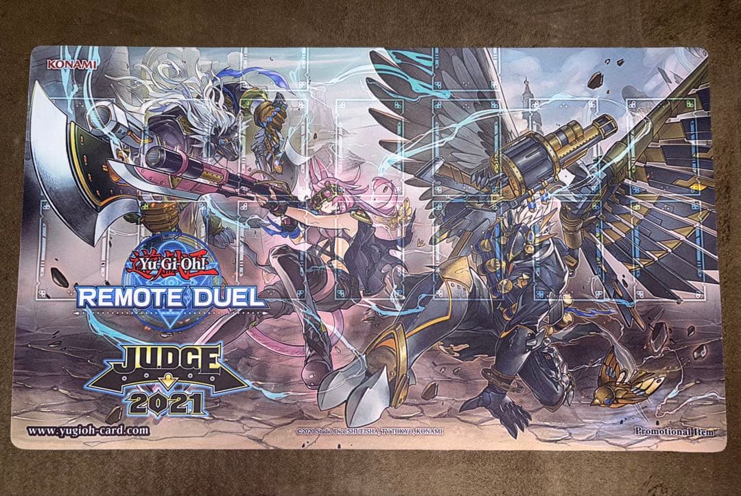 遊戯王　プレイマット　鉄獣戦線　judge リモート