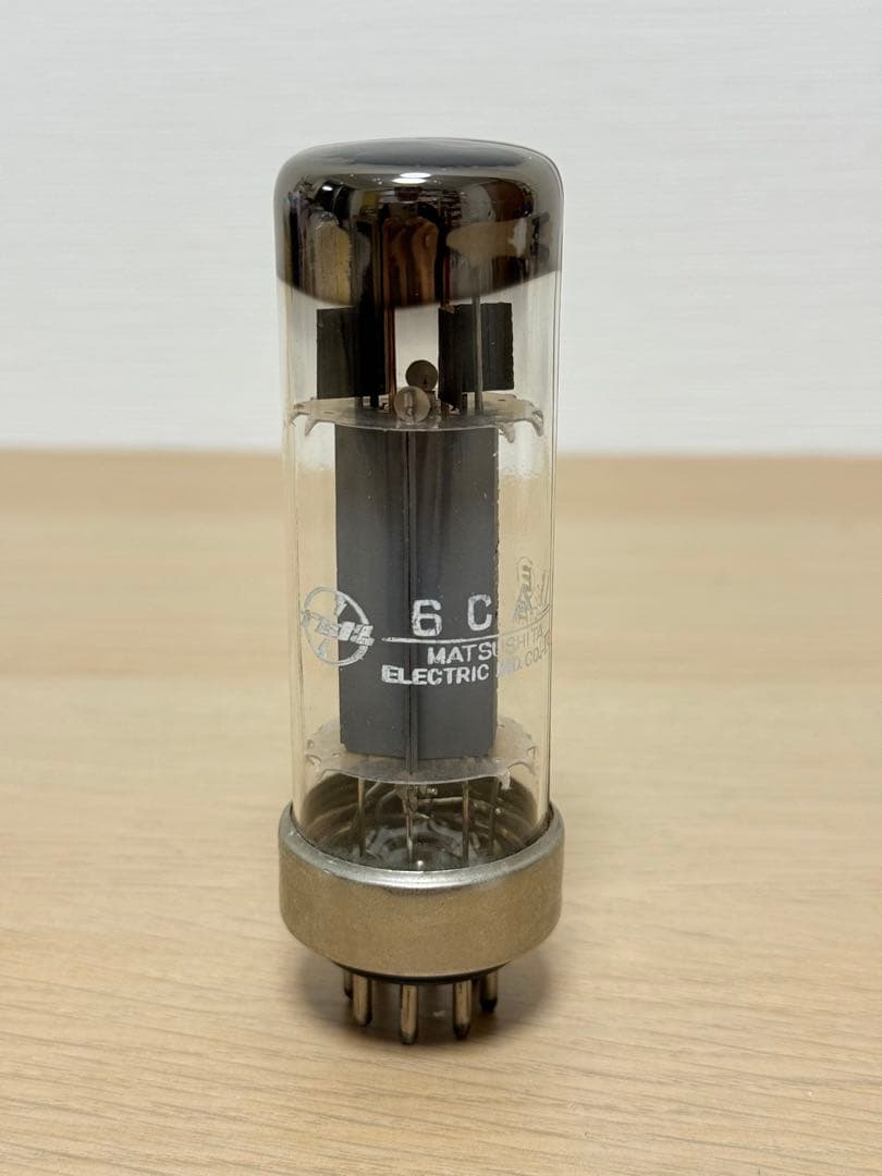 真空管　6CA7 松下　金属ベース　1本