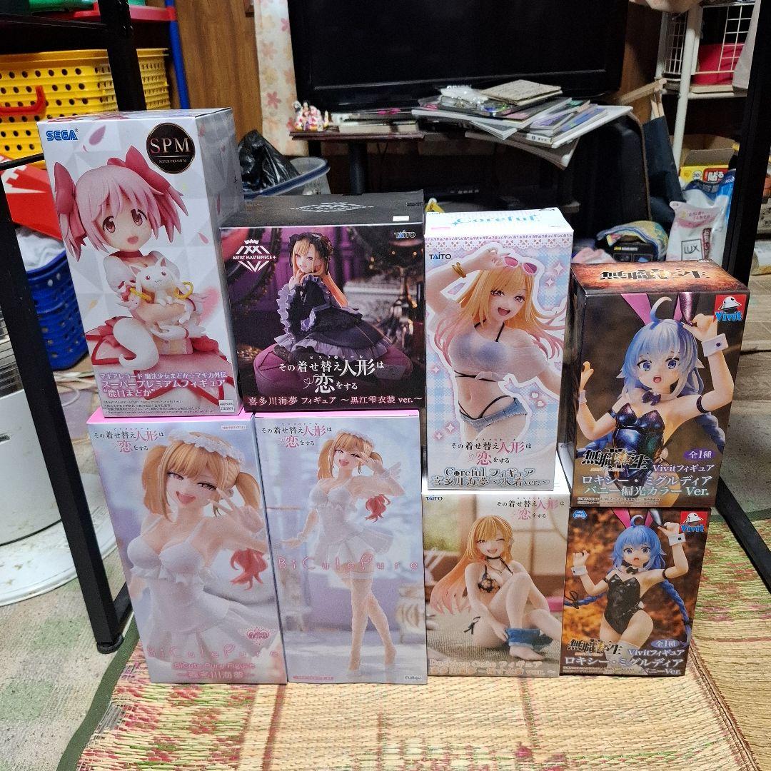 最新プライズ美少女フィギュア8点セットまとめ売り