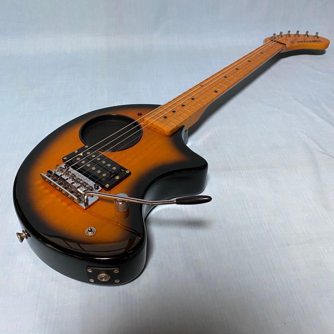 美品 FERNANDES ZO-3 芸達者エレキギター アンプ内蔵 サンバースト